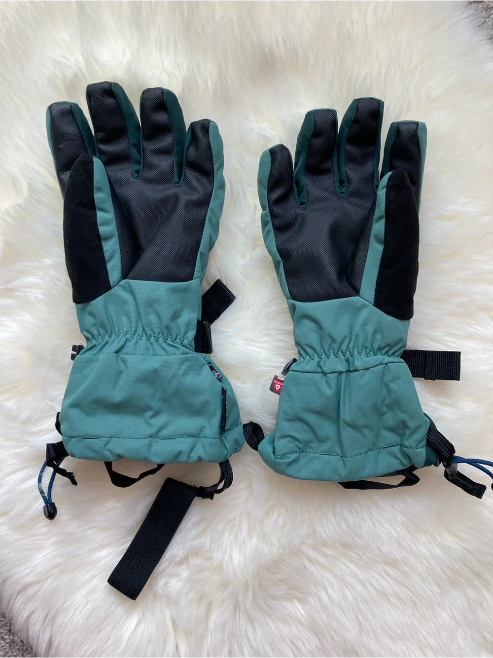 NWOT Mountain Hardwear FireFall2 Gore-Tex Gloves Women's sz S Green Winter